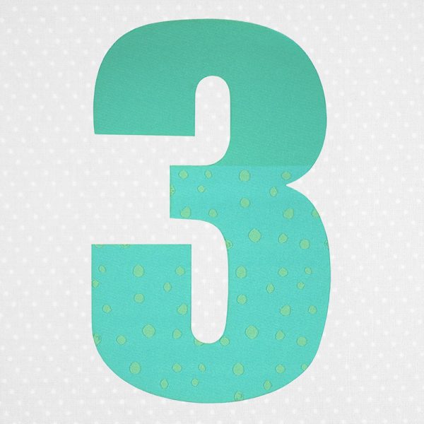 3 - mint-türkis