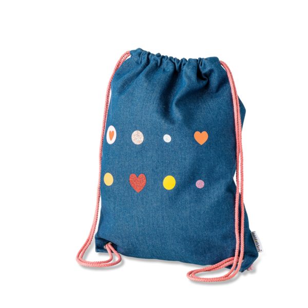 Jeansbag-Geschenkset / Mix rosa