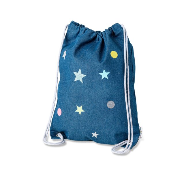Jeans tas cadeauset / mix zilver-multikleurig