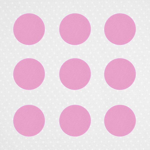 Punkte pink – Bügelsticker