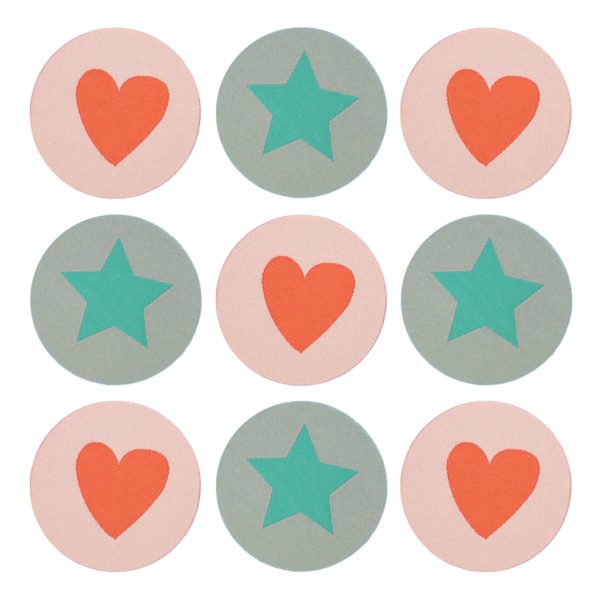 Musterpunkte-Mix 6 – Bügelsticker