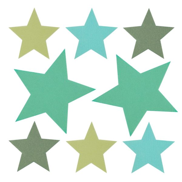 Star Mix 7 - strijkbare sticker