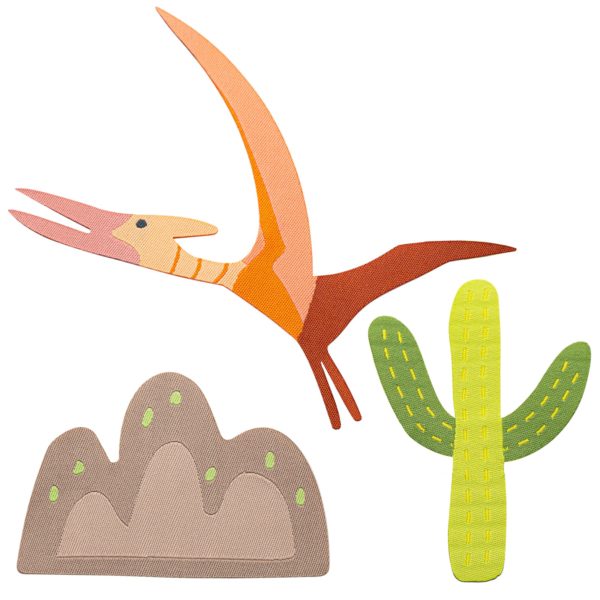 Flying Dino – Bügelsticker