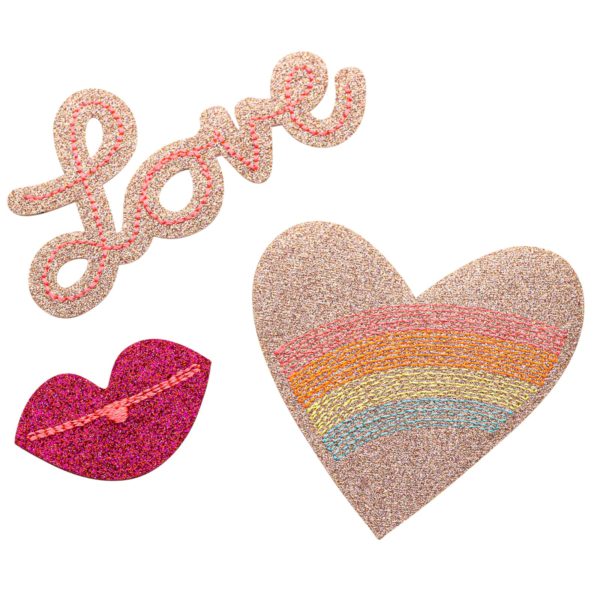 Heart & Love – Bügelsticker