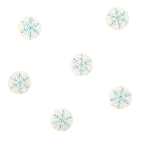 Snow flakes - iron on stickers